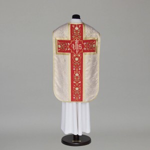 Roman Chasuble 8848 - Red  - 8