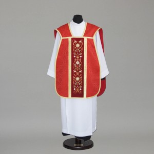 Roman Chasuble 8848 - Red  - 17