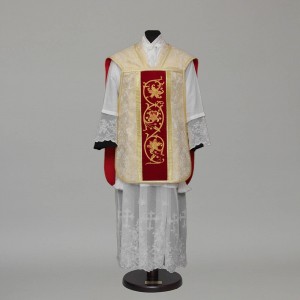 Roman Chasuble 2622 - Red  - 9