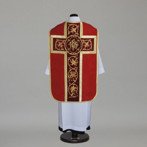 Roman Chasuble 2622 - Red  - 1