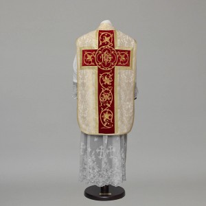 Roman Chasuble 2622 - Red  - 6