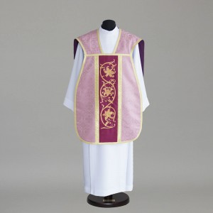 Roman Chasuble 2622 - Red  - 10