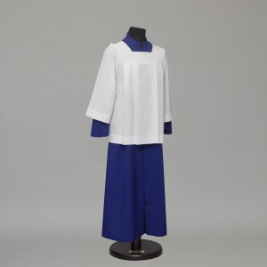 Altar server cassock and pleated style cotta 2528  - 4