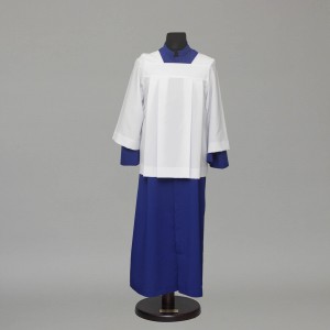 Altar server cassock and pleated style cotta 2528  - 1
