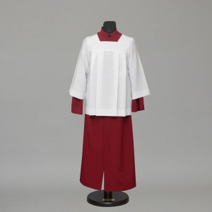 Altar server cassock and pleated style cotta 2528  - 8