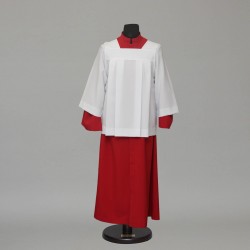 Altar server cassock and pleated style cotta 2528  - 9