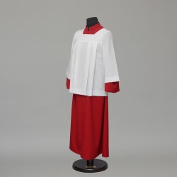 Altar server cassock and pleated style cotta 2528  - 10