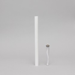 White Oil Candle 1'' Diameter  - 7