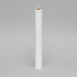 White Oil Candle 1 5/8'' Diameter  - 1