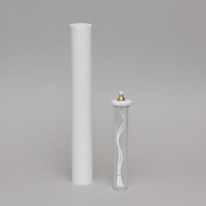 White Oil Candle 1 5/8'' Diameter  - 4