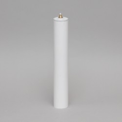 White Oil Candle 2'' Diameter  - 1