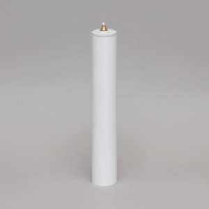 White Oil Candle 2'' Diameter  - 1