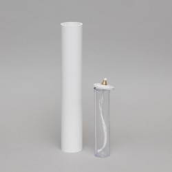 White Oil Candle 2'' Diameter  - 5