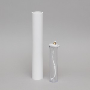 White Oil Candle 2'' Diameter  - 5