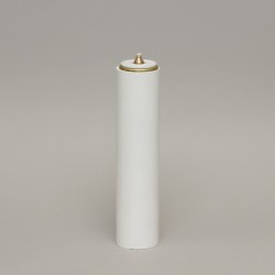 White Oil Candle 2 3/8'' Diameter  - 1