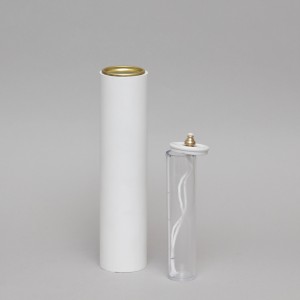 White Oil Candle 2 3/8'' Diameter  - 6