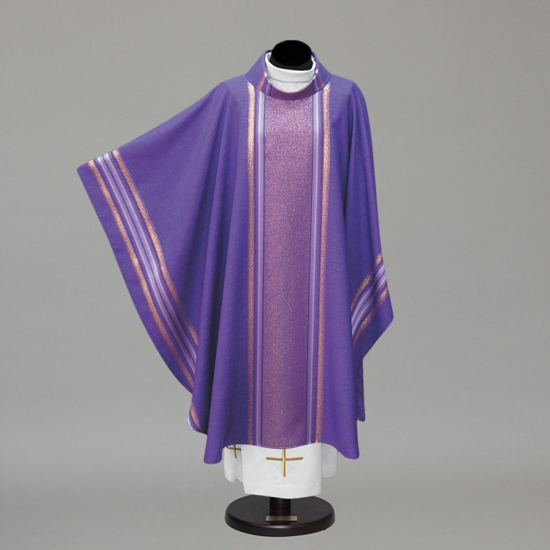 Gothic Chasuble 9817 - Purple  - 1