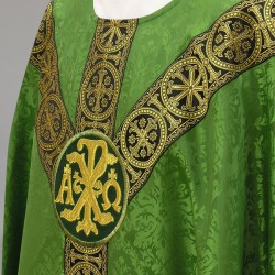 Gothic Chasuble 9844 - Green  - 5