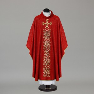 Gothic Chasuble 9916 - Red  - 1