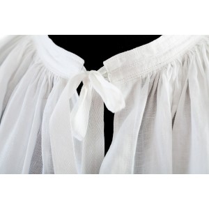 Surplice with handmade cotton lace 1509  - 10