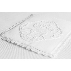 Hand Embroidered Altar Linen set 10368  - 9