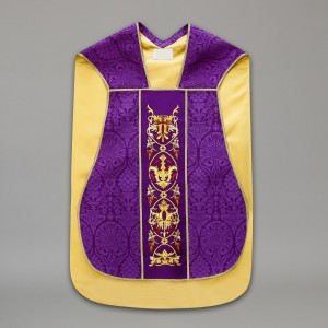 Roman Chasuble 10433 - Purple  - 8