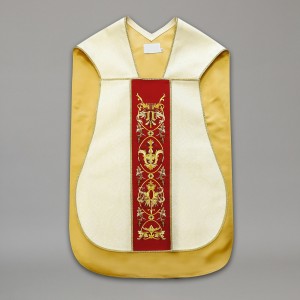 Roman Chasuble 10434 - Red  - 4