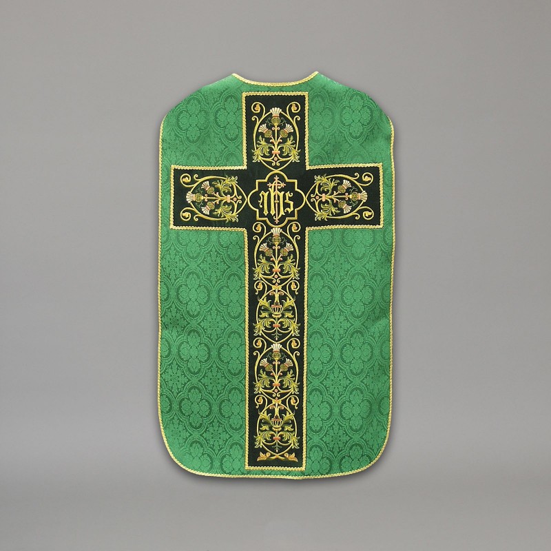 Roman Chasuble 10438 - Green  - 2