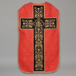 Roman Chasuble 10440 - Red  - 5
