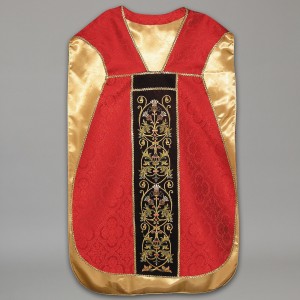 Roman Chasuble 10440 - Red  - 6
