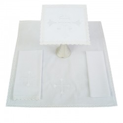 Embroidered Altar Linen set 10517  - 1
