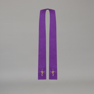 Gothic Stole 10586 - Purple  - 2