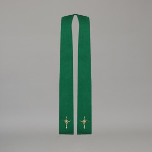 Gothic Stole 10587 - Green  - 3