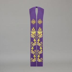 Gothic Stole 10588 - Gold  - 2