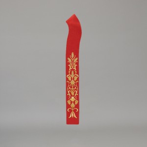 Gothic Stole 10596 - Red  - 4