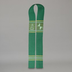 Gothic Stole 10619 - Green  - 2