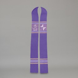 Gothic Stole 10620 - Purple  - 4