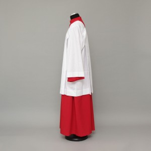 Altar server cassock and pleated style cotta 2528  - 15