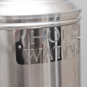 Stainless Steel Holy Water Container 0210  - 2