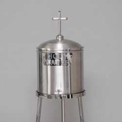 Stainless Steel Holy Water Container 0210  - 4