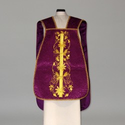 Roman Chasuble 10963 - Purple  - 3