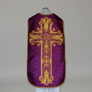 Roman Chasuble 10966 - Purple  - 1