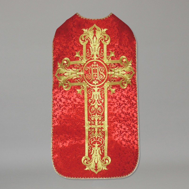 Roman Chasuble 10967 - Red  - 2