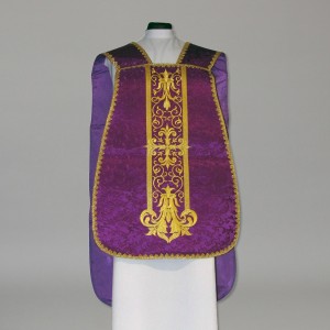 Roman Chasuble 10967 - Red  - 3