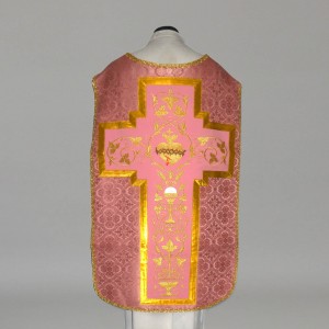 Roman Chasuble 10968 - Red  - 3
