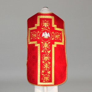 Roman Chasuble 10974 - Red  - 5