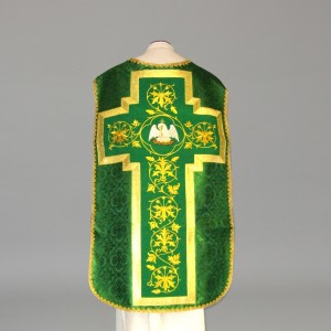 Roman Chasuble 10975 - Green  - 8