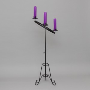 2'' Angled Advent Candle Holder 11087  - 3