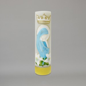 Decorated Oil Candle 11094  - 1