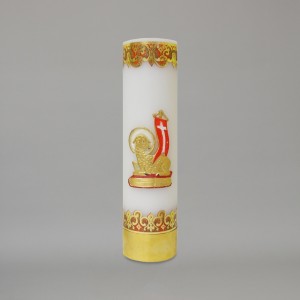 Decorated Oil Candle 11098  - 1